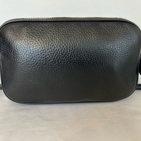 Coach Jamie Mini Camera Bag Black Pebbled Leather Crossbody - Picture 2 of 9